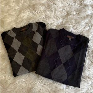 2 NWOT Dockers men’s acrylic sweater
